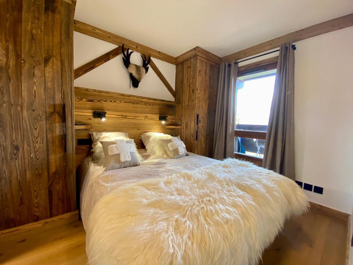 Arcs 1950 Appartement Luxe Type Chalet 5 A 7 Personnes Vue Imprenable Sur Le Montblanc Skis Aux Pieds Les Arcs (Savoie) Exterior foto