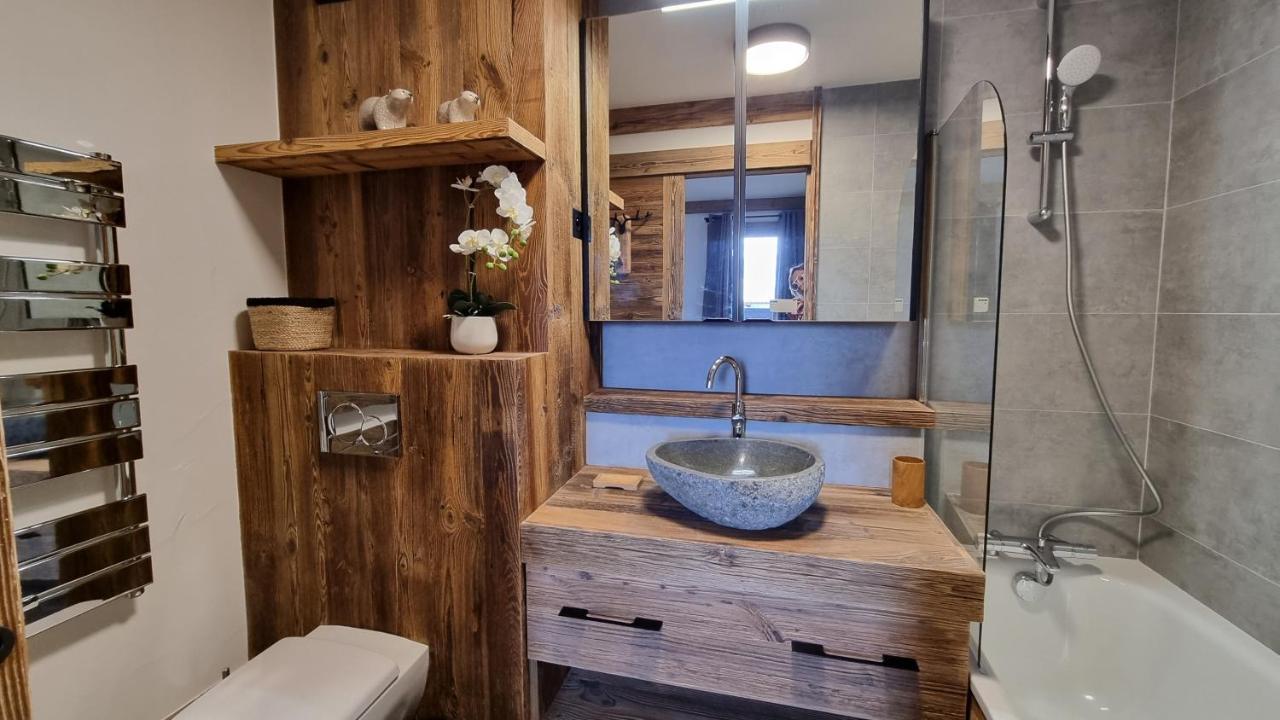 Arcs 1950 Appartement Luxe Type Chalet 5 A 7 Personnes Vue Imprenable Sur Le Montblanc Skis Aux Pieds Les Arcs (Savoie) Exterior foto