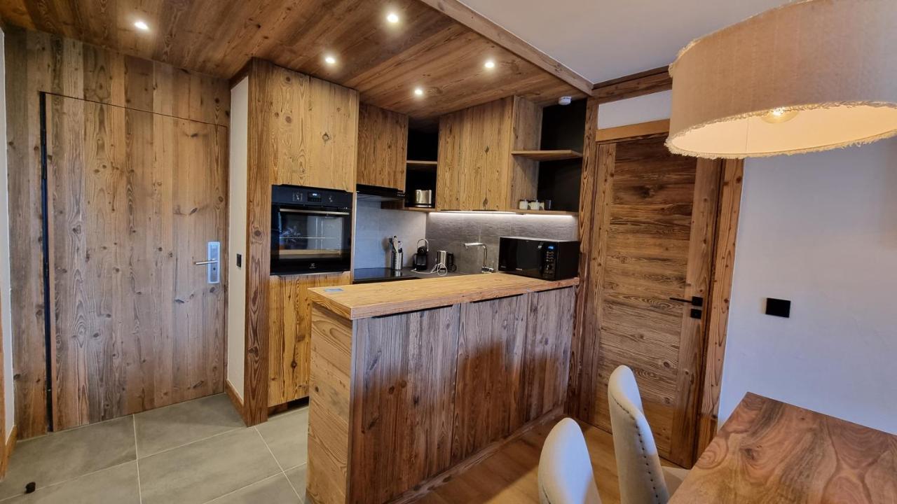 Arcs 1950 Appartement Luxe Type Chalet 5 A 7 Personnes Vue Imprenable Sur Le Montblanc Skis Aux Pieds Les Arcs (Savoie) Exterior foto