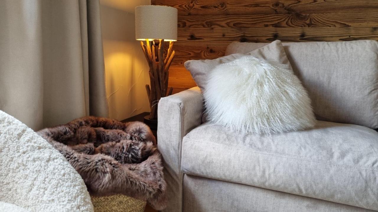 Arcs 1950 Appartement Luxe Type Chalet 5 A 7 Personnes Vue Imprenable Sur Le Montblanc Skis Aux Pieds Les Arcs (Savoie) Exterior foto